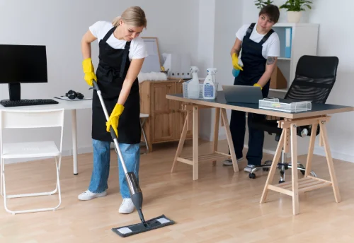 Nettoyage de bureau professionnel à Saint-Martin-des-Bois